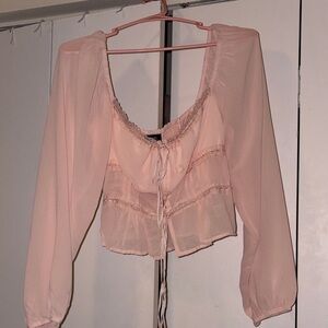 Elegant Pink Blouse